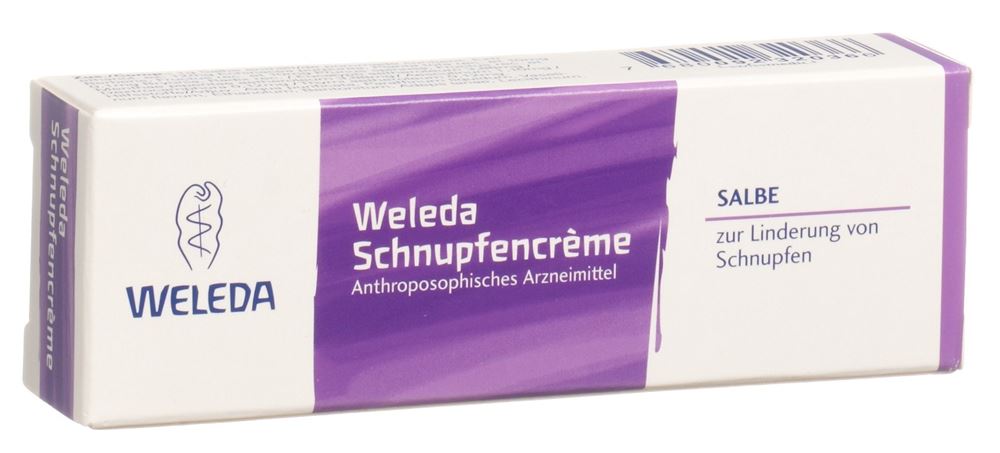 Weleda pommade contre le rhume