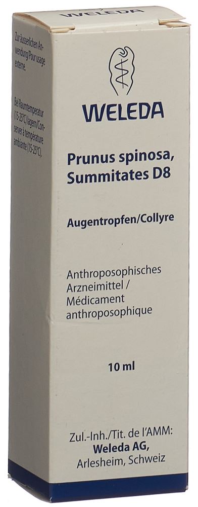Weleda Prunus spinosa Summitates 8 D