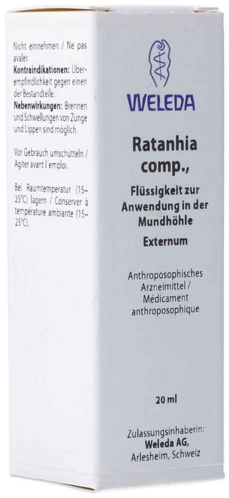 Weleda Ratanhia comp.