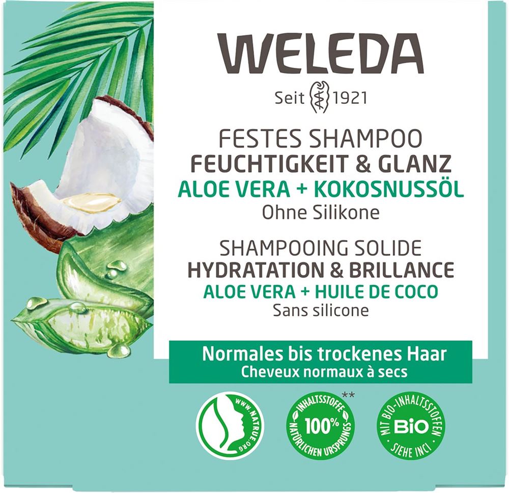 Weleda shampooing solide, image principale