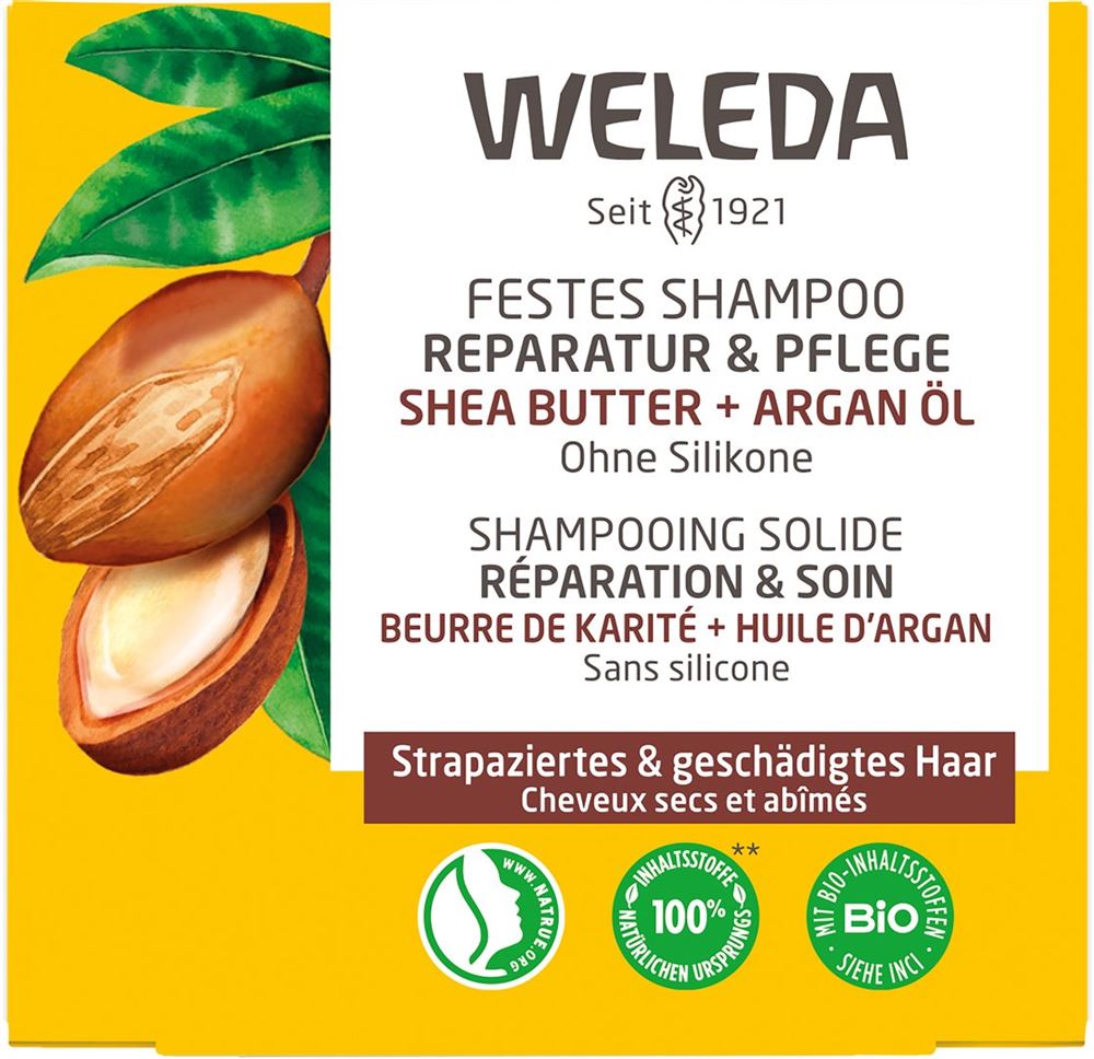 Weleda shampooing solide, image principale