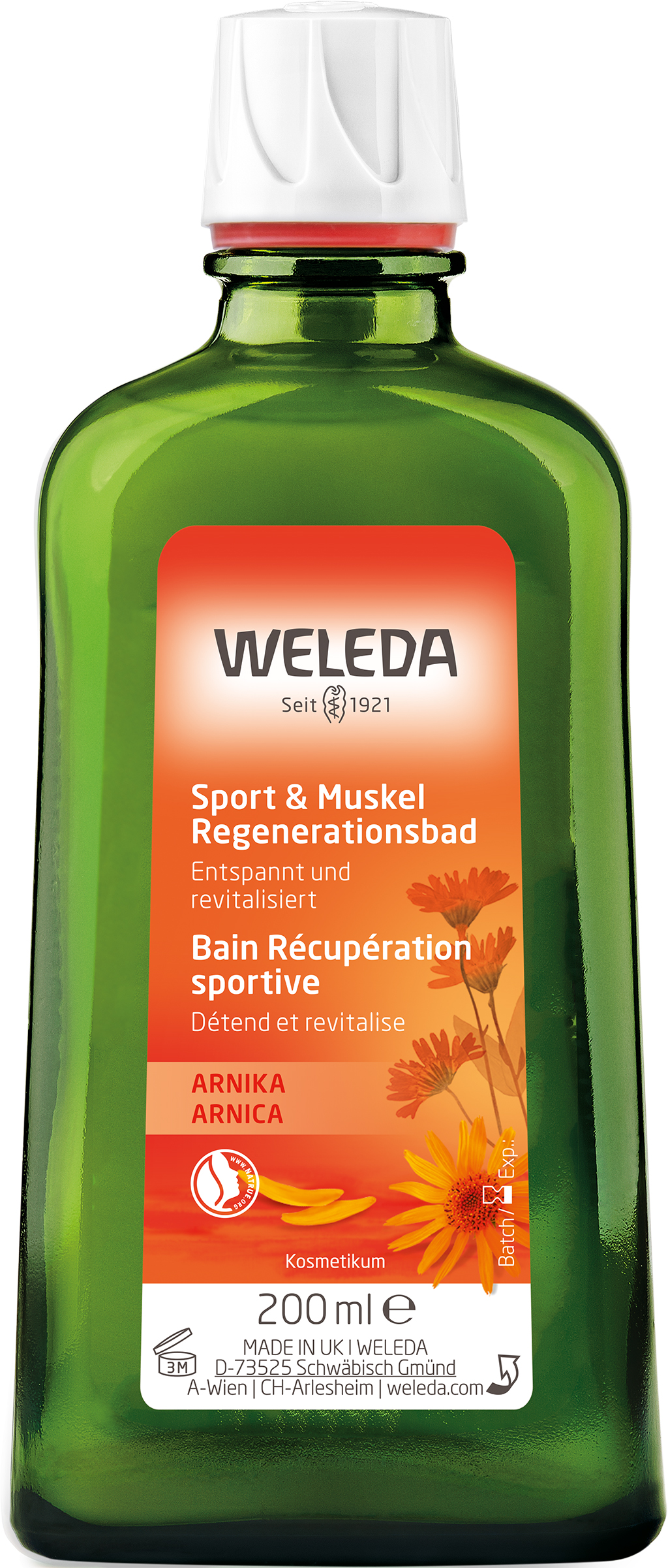 Weleda Sport & Muskel Regenerationsbad, Hauptbild