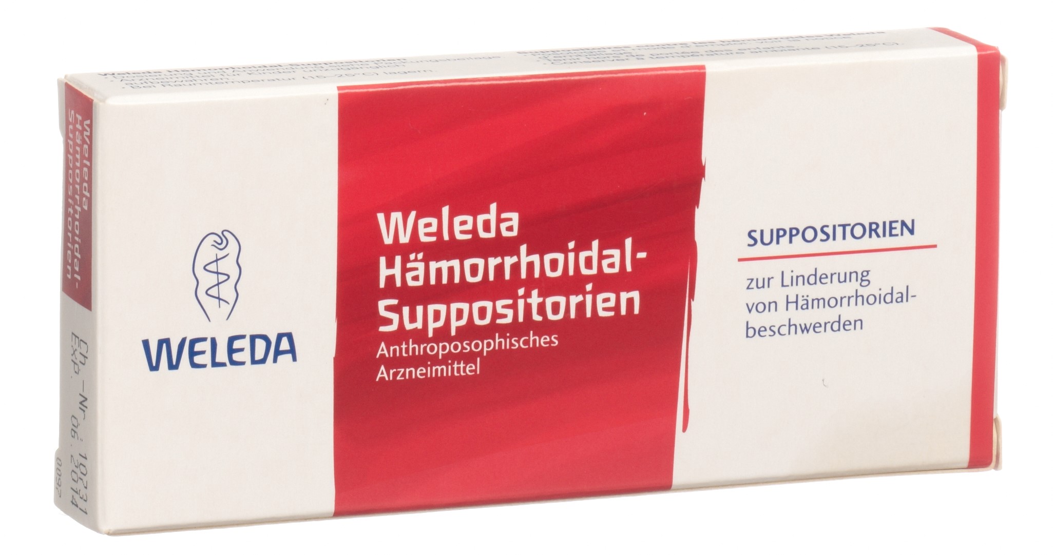 Weleda suppositoires contre les hémorroïdes