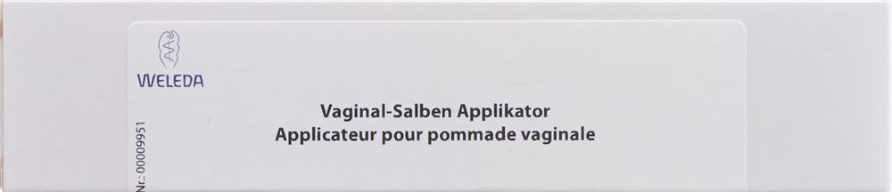 Weleda Vaginal Salben Applikator