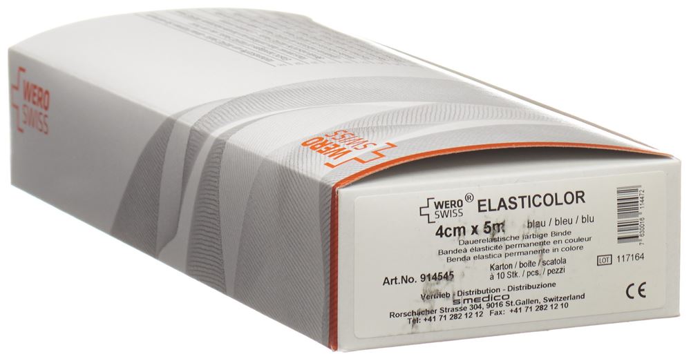 WERO SWISS Elasticolor bande élastique
