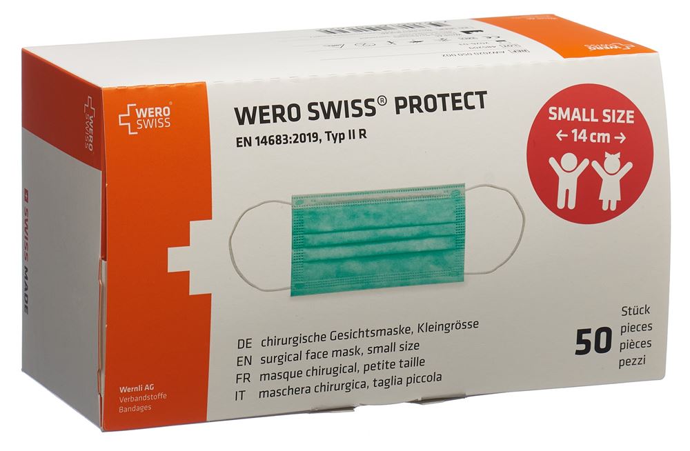 WERO SWISS Protect Maske Typ IIR, Hauptbild