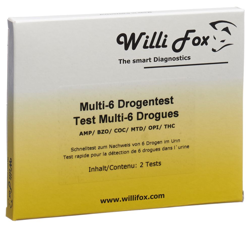 WILLI FOX Drogentest Multi