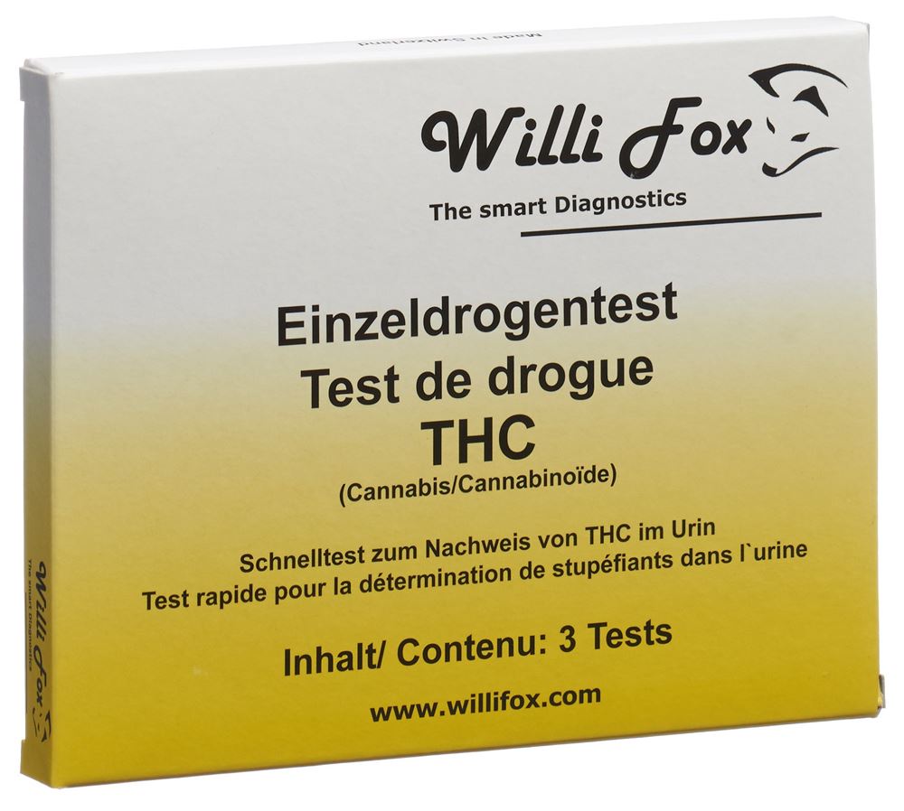WILLI FOX test de drogue