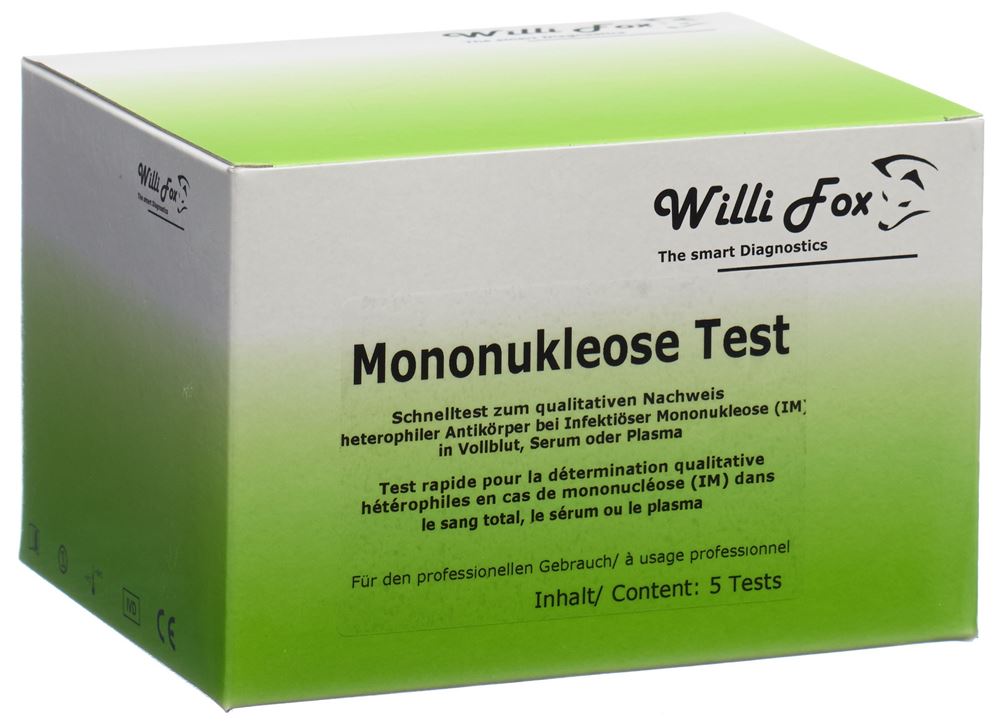 WILLI FOX test de mononucléose