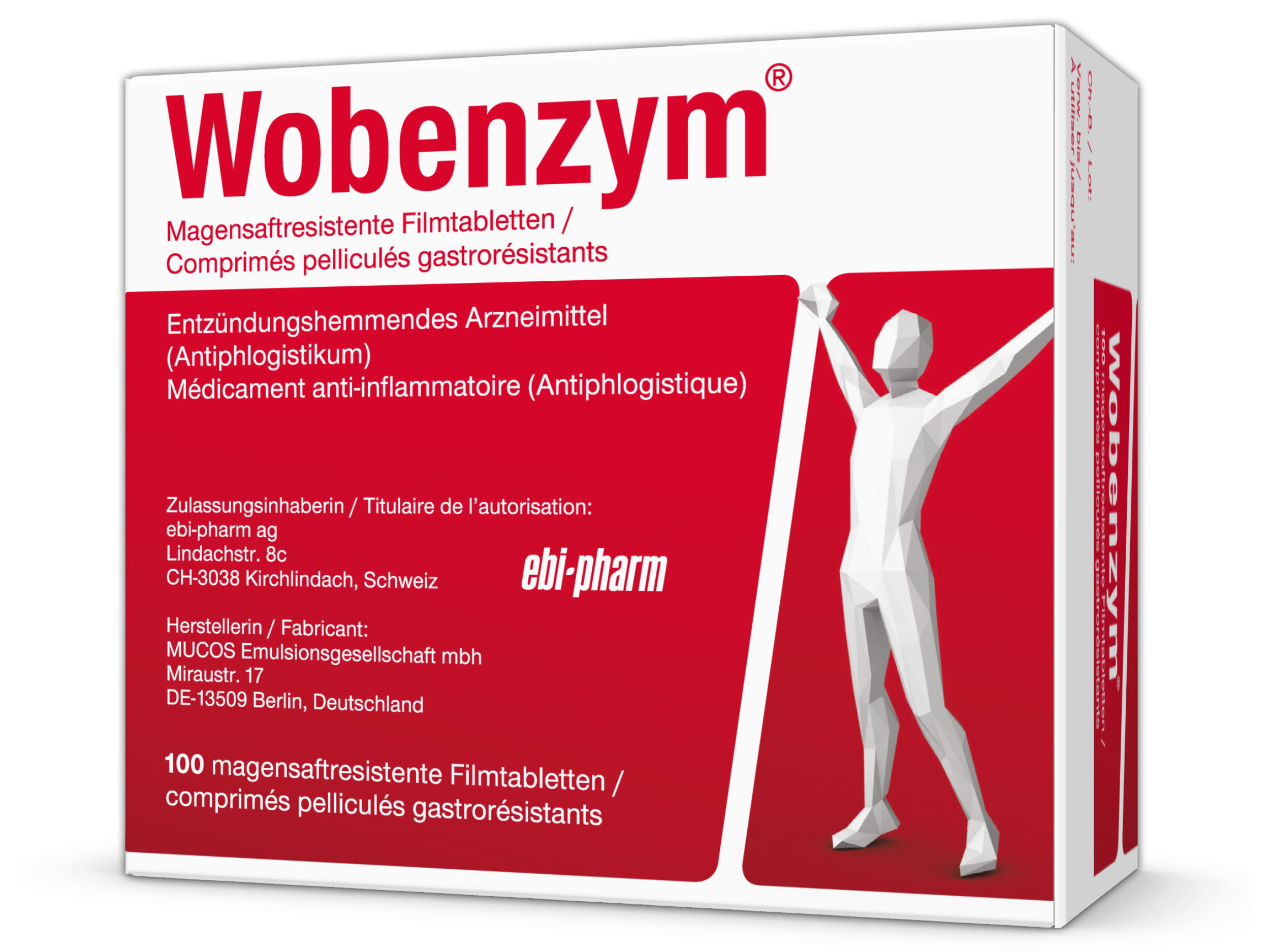 Wobenzym cpr pell gastro-résistantes blist 100 pce, image principale Wobenzym cpr pell gastro-résistantes blist 100 pce, image principale
