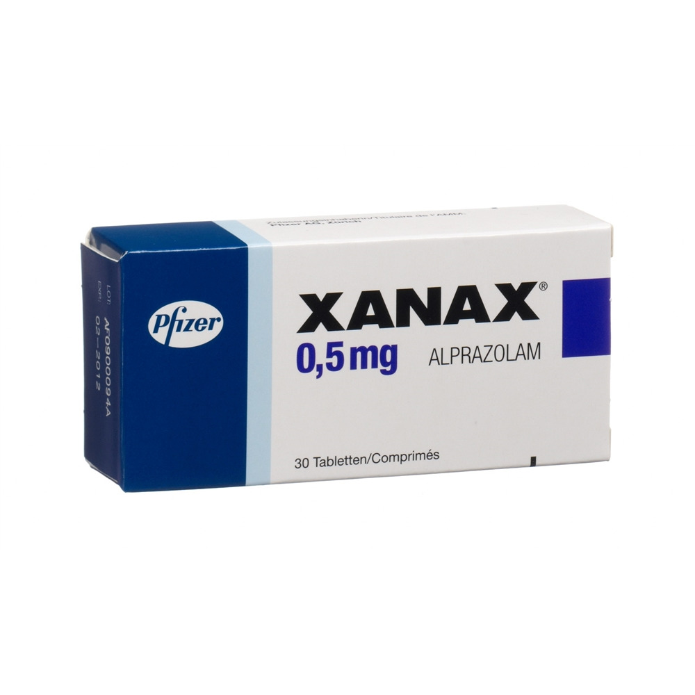 XANAX cpr 0.5 mg blist 30 pce, image principale