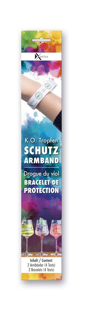 XANTUS Drogue du violeur GHB bracelet de protection