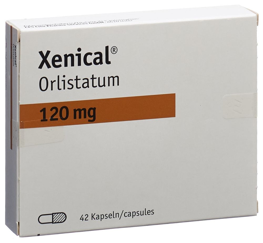 XENICAL Kaps 120 mg Blist 42 Stk, Hauptbild