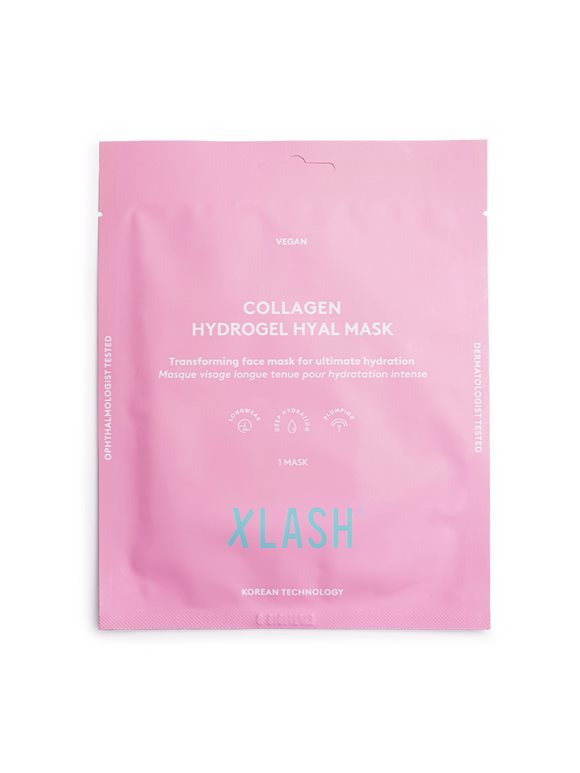 Xlash collagen hydrogel hyal mask