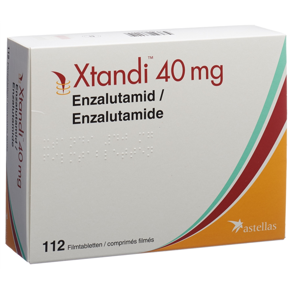 XTANDI cpr pell 40 mg blist 112 pce, image principale