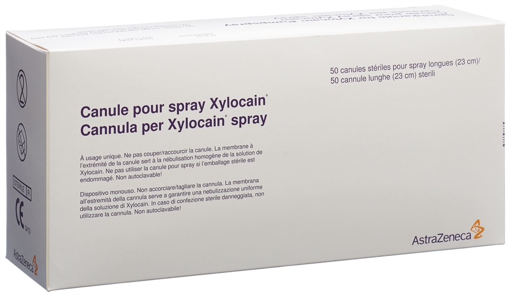 XYLOCAINE canule de nébulisation, image 2 sur 3