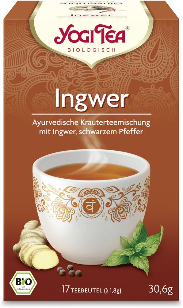 YOGI TEA Gingembre Thé, image principale