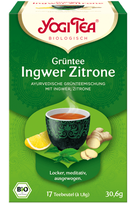 YOGI TEA Thé vert Gingembre citron, image principale