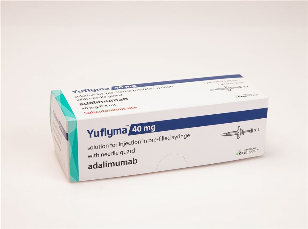 YUFLYMA sol inj 40 mg/0.4ml seringue préremplie avec protège-aiguille ser pré 1 pce, image principale