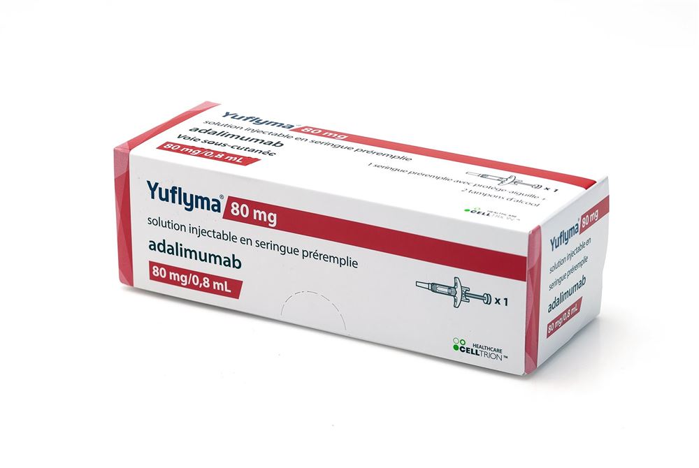 YUFLYMA sol inj 80 mg/0.8ml seringue préremplie avec protège-aiguille ser pré 1 pce, image principale