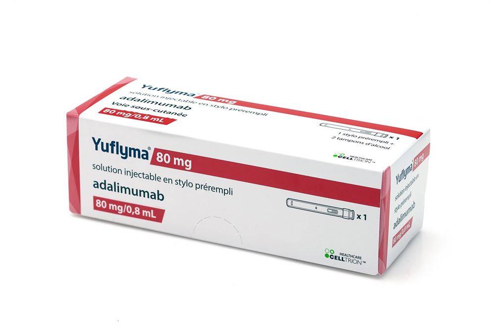 YUFLYMA sol inj 80 mg/0.8ml stylo prérempli stylo pré 1 pce, image principale