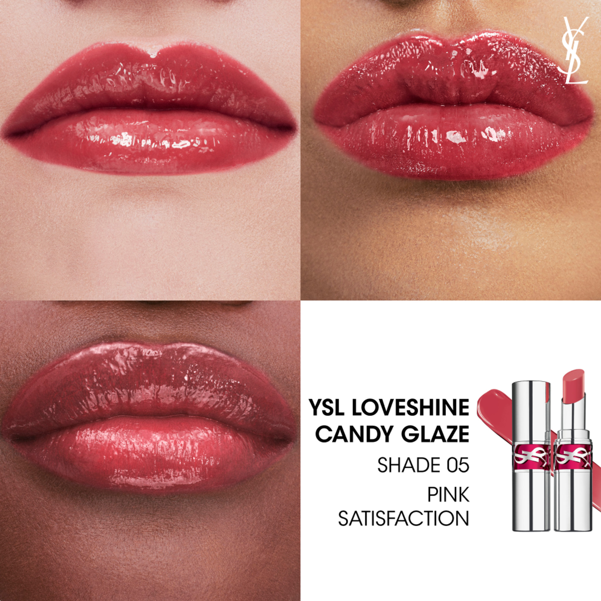 Yves Saint Laurent Rouge Volupte Candy Glaze Lipgloss, Bild 3 von 3