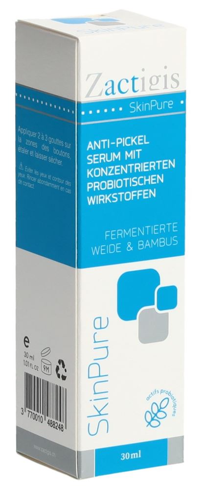 ZACTIGIS SkinPure anti-pickel serum, Hauptbild