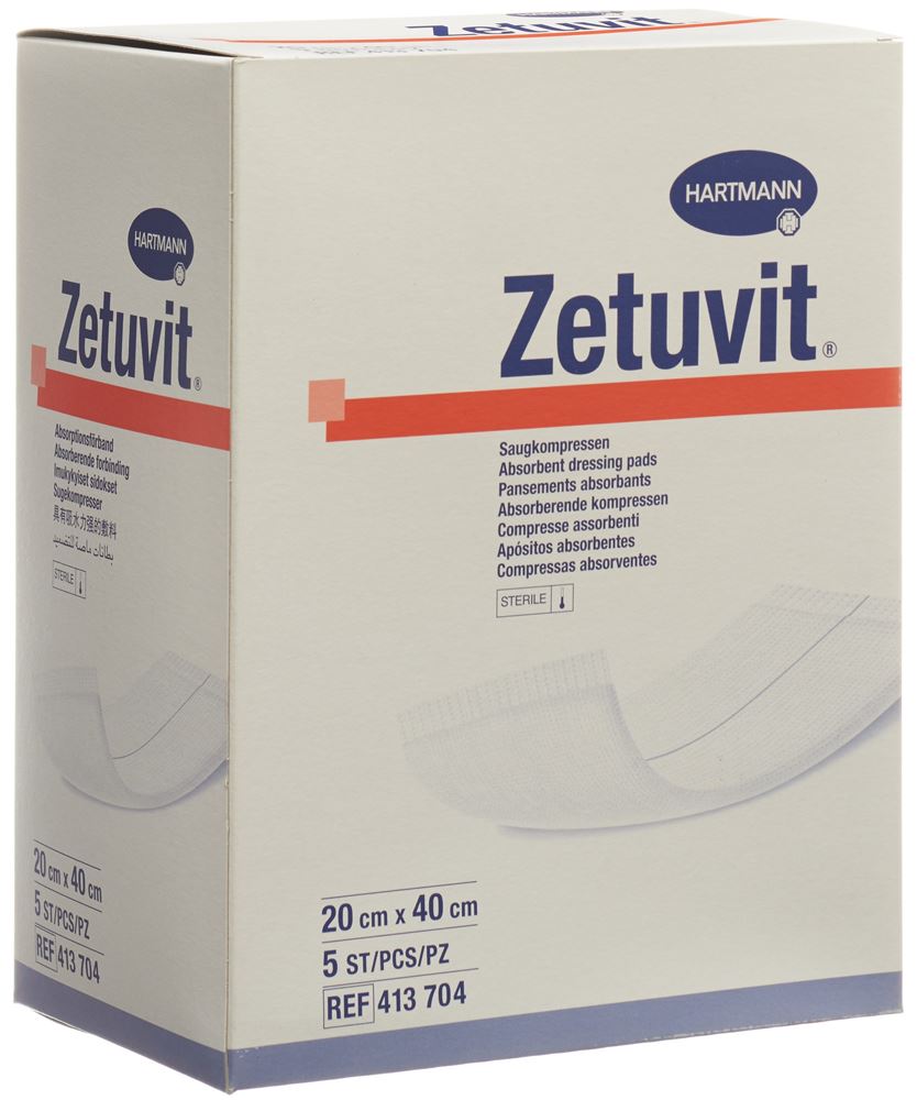 ZETUVIT compresse absorbante