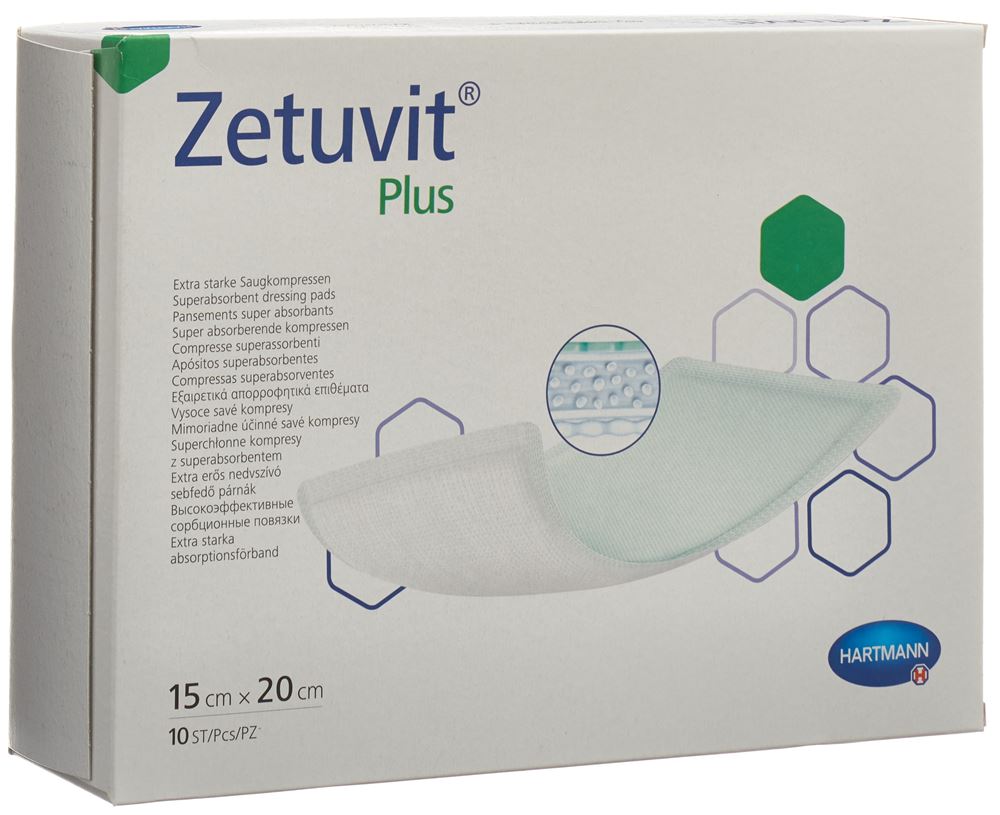 ZETUVIT Plus compresse absorbante, image principale