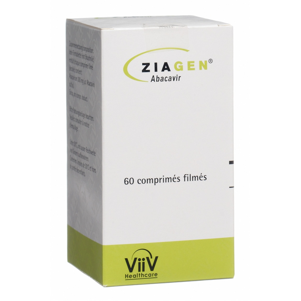 ZIAGEN Filmtabl 300 mg Blist 60 Stk, Bild 2 von 2