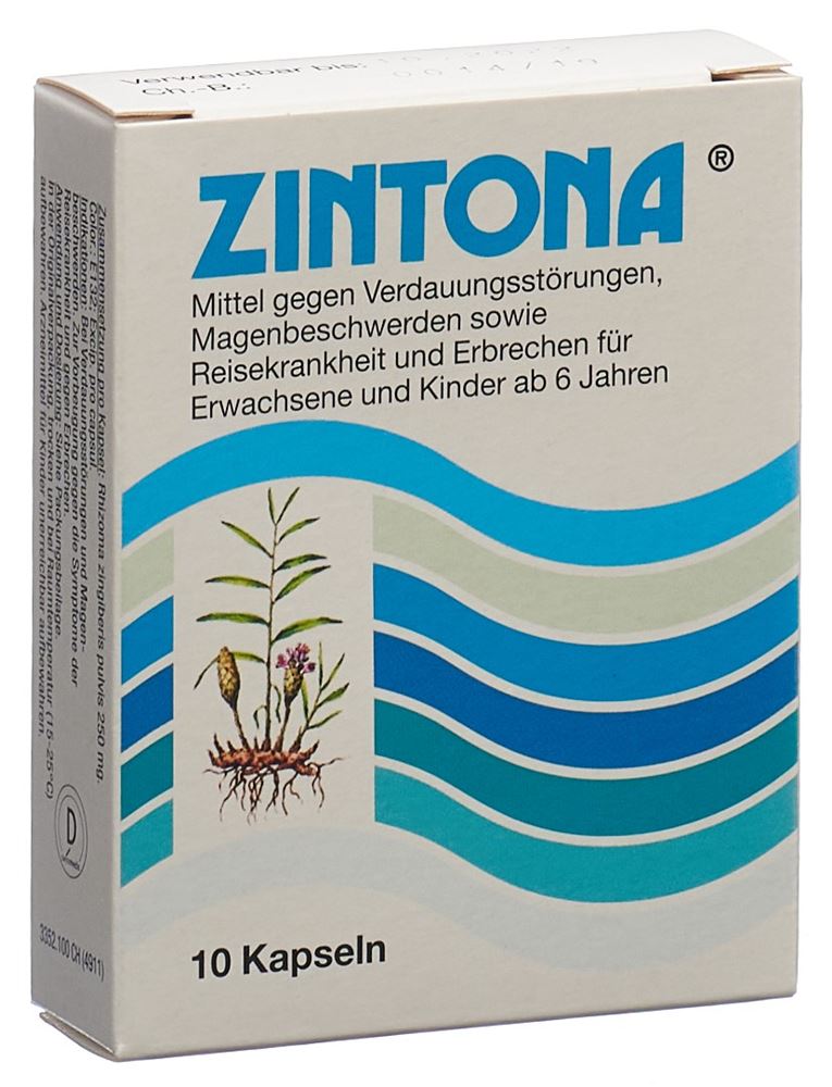 ZINTONA Kaps Blist 10 Stk, Hauptbild