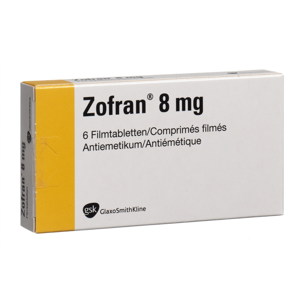Zofran Filmtabl 8 mg Blist 6 Stk, Hauptbild