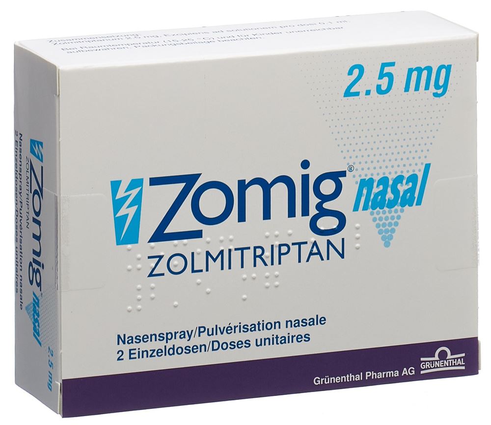 ZOMIG nasal 2.5 mg, Hauptbild