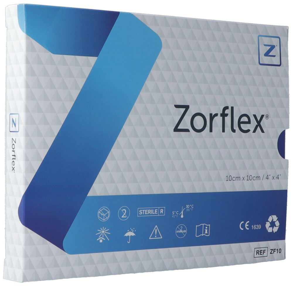 ZORFLEX 10x10cm 10 pce, image principale