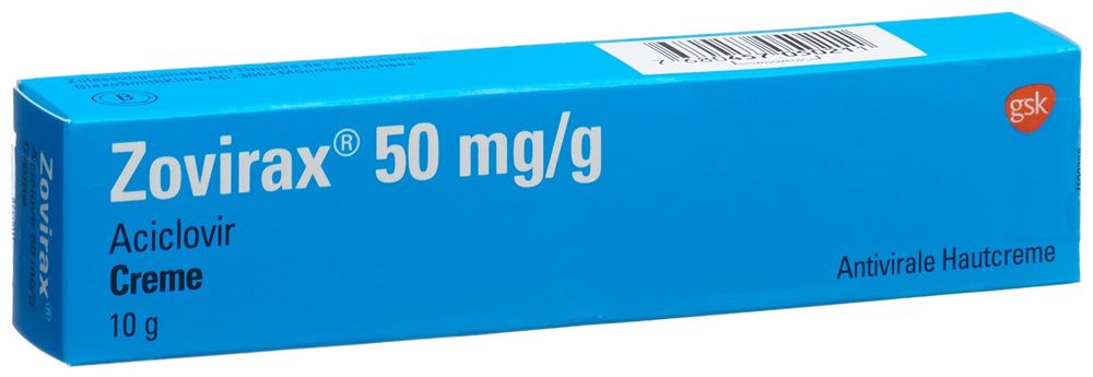 ZOVIRAX Creme Tb 10 g, Hauptbild