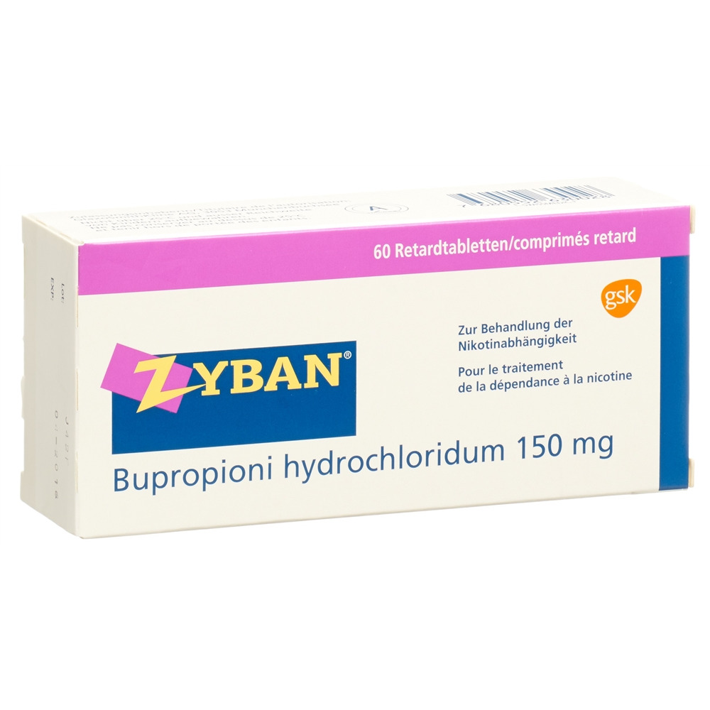 Zyban Ret Tabl 150 mg Blist 60 Stk, Hauptbild