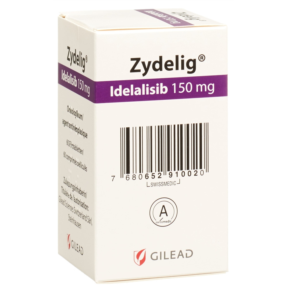 ZYDELIG cpr pell 150 mg bte 60 pce, image 2 sur 2