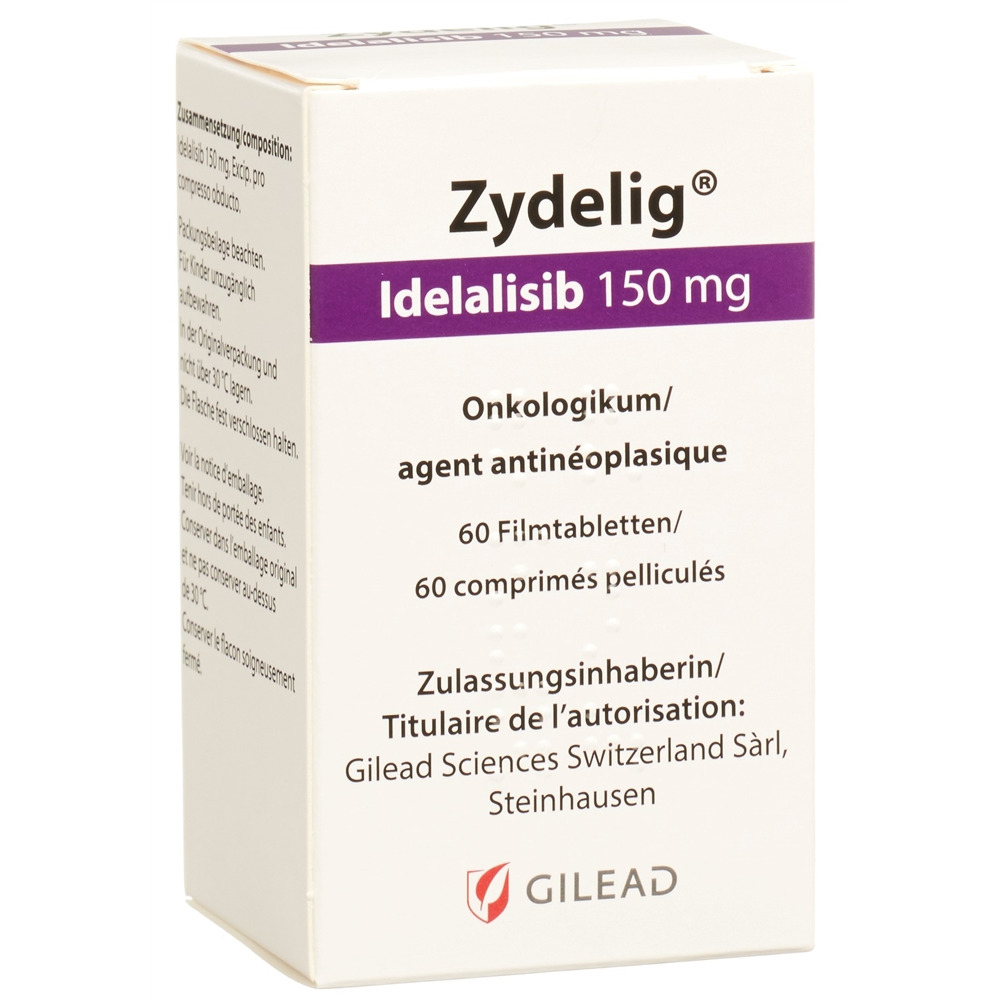 ZYDELIG Filmtabl 150 mg Ds 60 Stk, Hauptbild